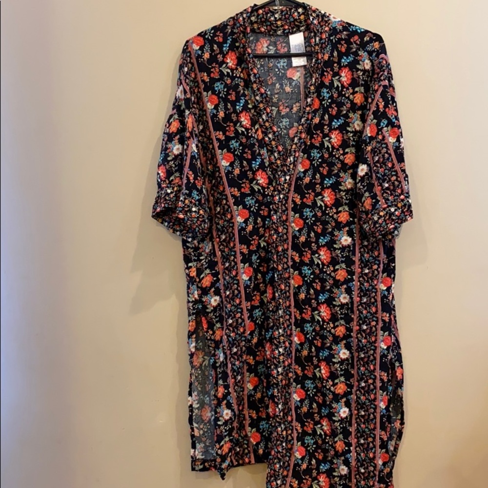 Kimono style swim cover/ robe